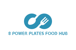logo 8 POWER PLATES FOOD HUB 